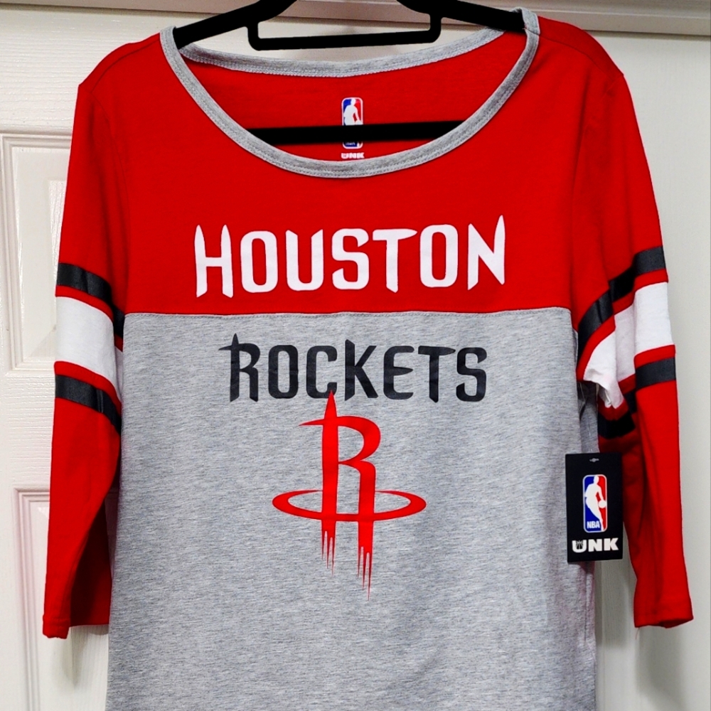 Womens Houston Rockets henley
